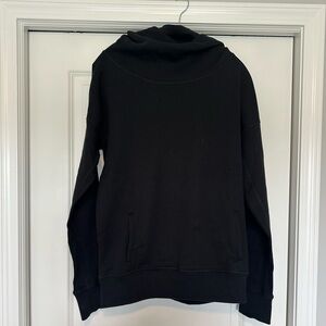 ZYIA Black Oh So Soft Hoodie (Cowl Neck)